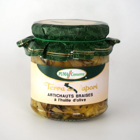 Artichauts braisés sous huile d’olive