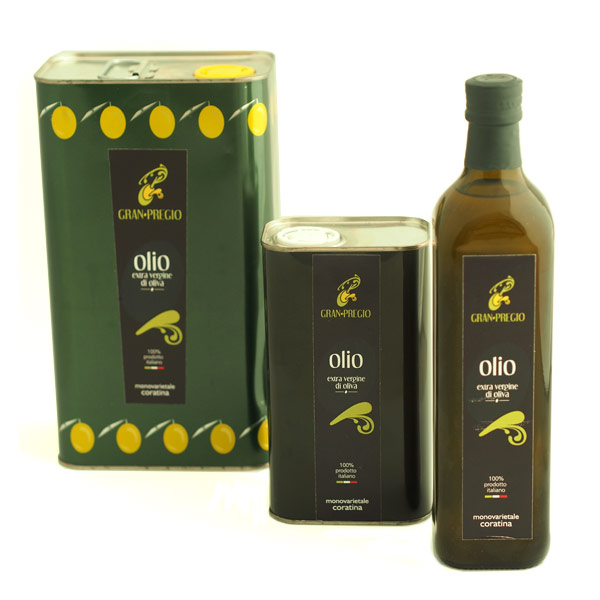 Huile d’olive extra vierge Gran Pregio