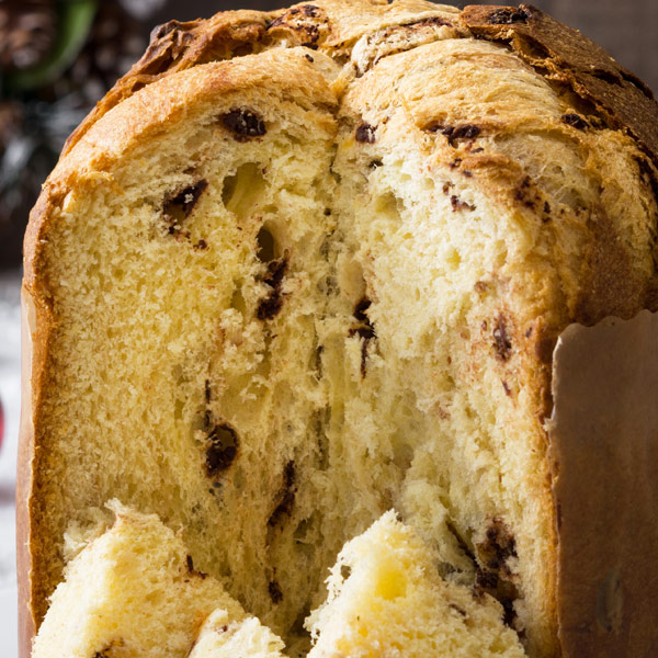 Panettone poire et chocolat