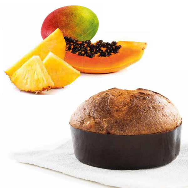 Panettone aux fruits exotiques